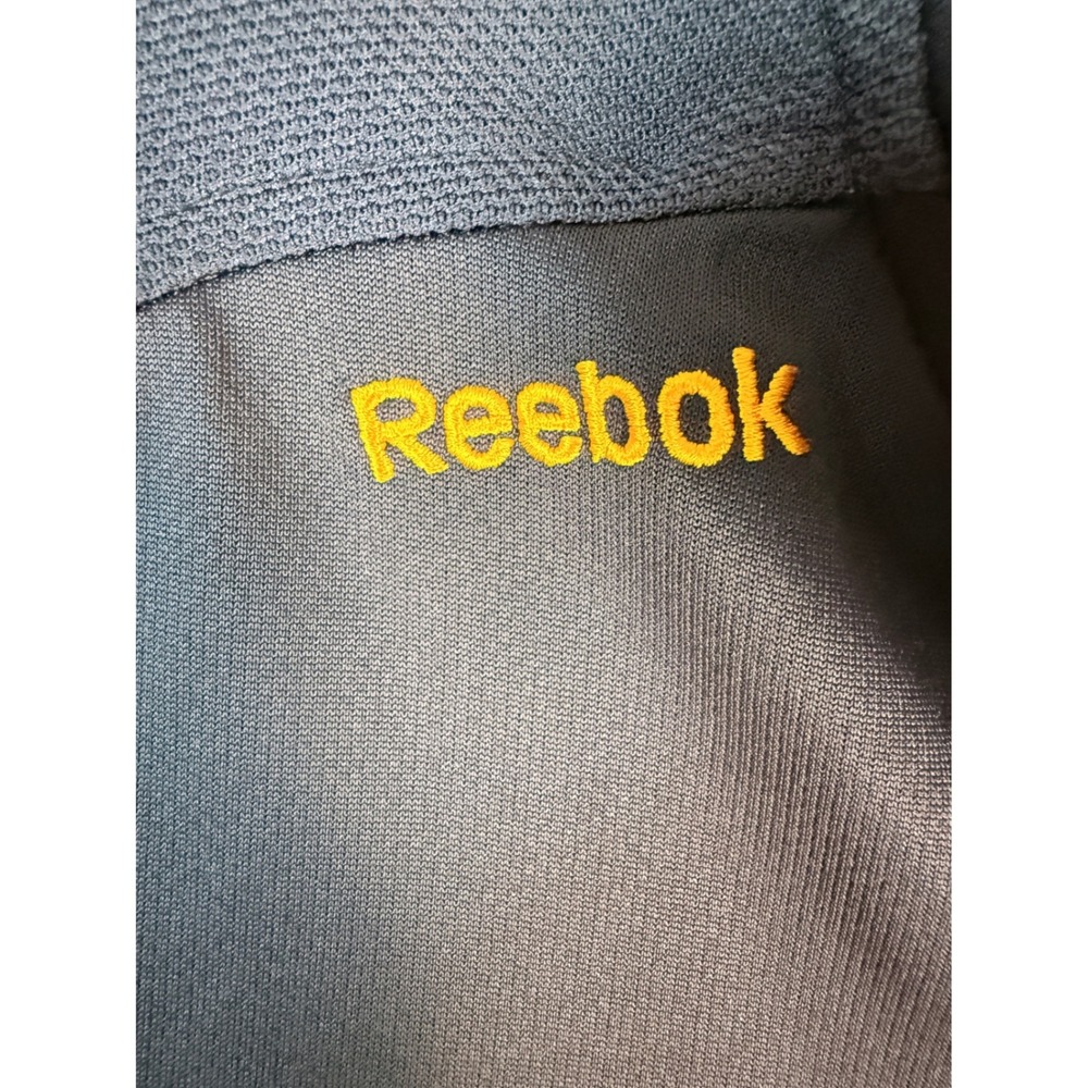 Reebok NHL St. Louis Blues Pullover Mens Large Navy Blue Quarter Zip PlayDry NHL - Picture 3 of 11